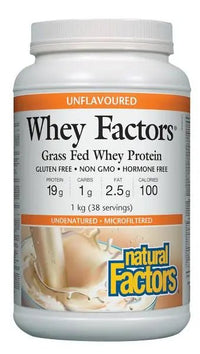 Thumbnail for Natural Factors Whey Factors 1 KG - Nutrition Plus