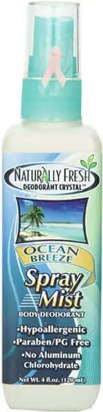 Thumbnail for Naturally Fresh Deodorant Mist Ocean Breeze 120mL - Nutrition Plus
