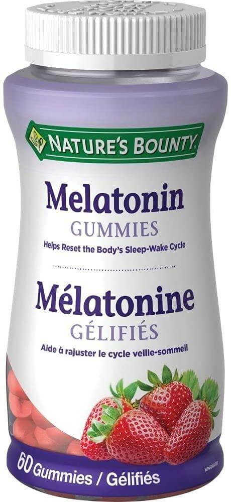 Nature's Bounty Melatonin 60 Gummies - Nutrition Plus
