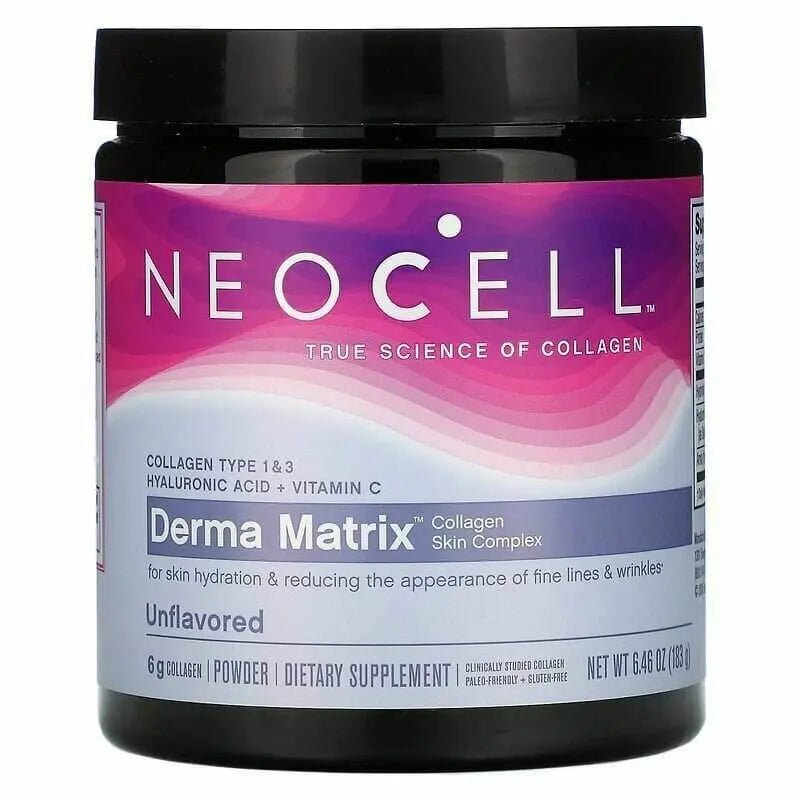 NeoCell Derma Matrix Collagen 183 Grams Powder - Nutrition Plus