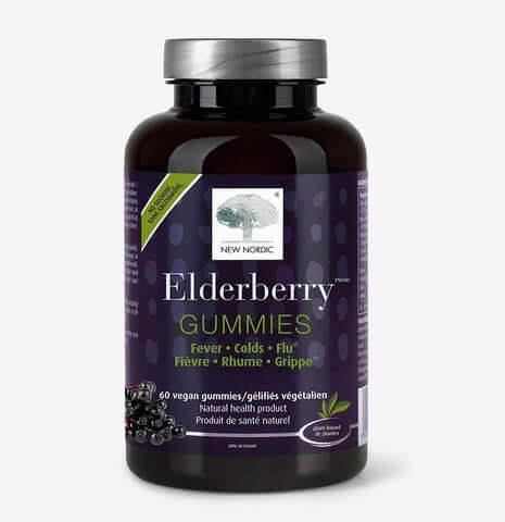 New Nordic Elderberry 60 Gummies - Nutrition Plus