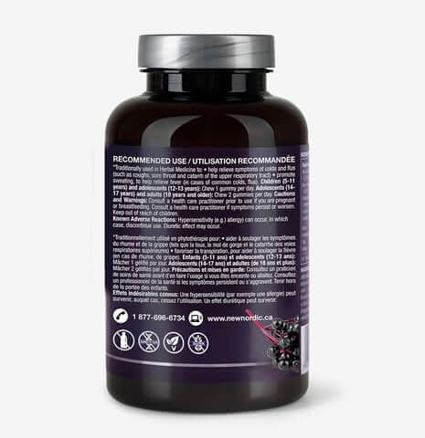 New Nordic Elderberry 60 Gummies - Nutrition Plus