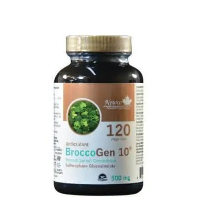 Newco BroccoGen 10® Sulforaphane Glucosinolate 500 mg Vegetarian Capsules - Nutrition Plus