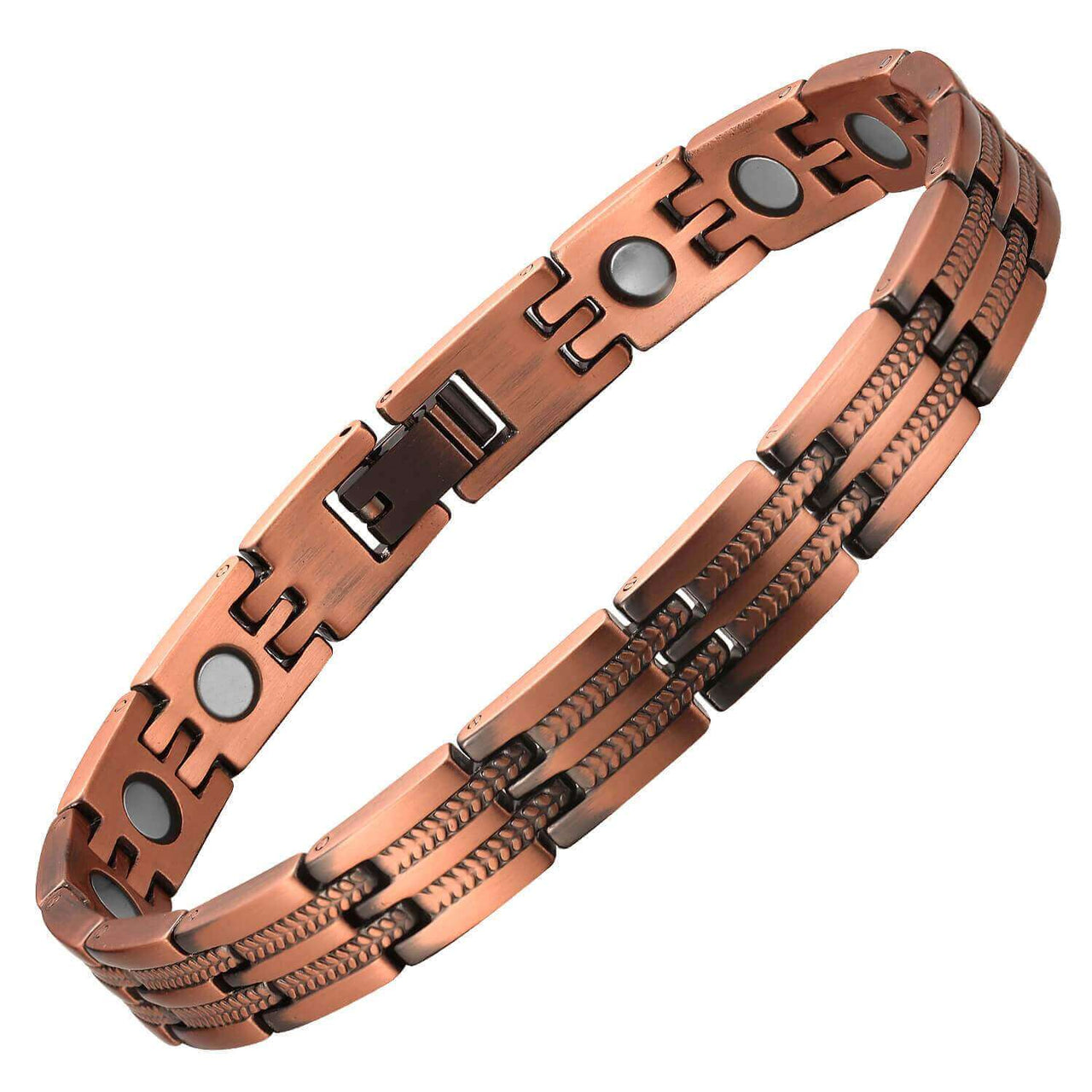 Buy ZIVOM Stainless Steel Magnet Health Care Therapy Bio Energy Bracelet  Men Online at Best Prices in India - JioMart.