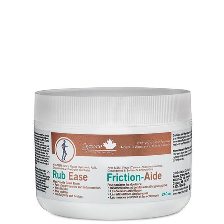 Newco Rub Ease 240mL, Pain Relief Cream - Nutrition Plus