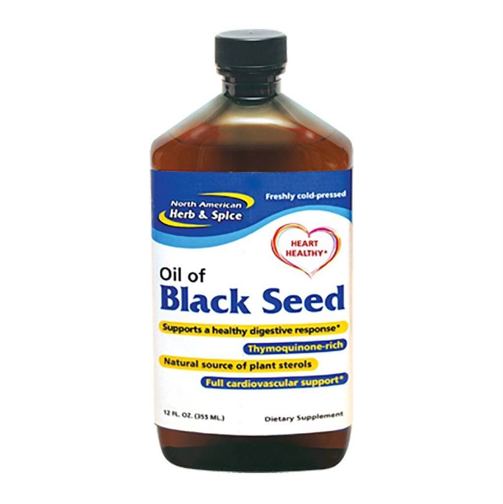 North American Herb & Spice Black Seed Oil 355mL - Nutrition Plus