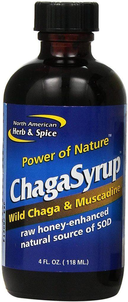 North American Herb & Spice Chaga Syrup 118mL - Nutrition Plus