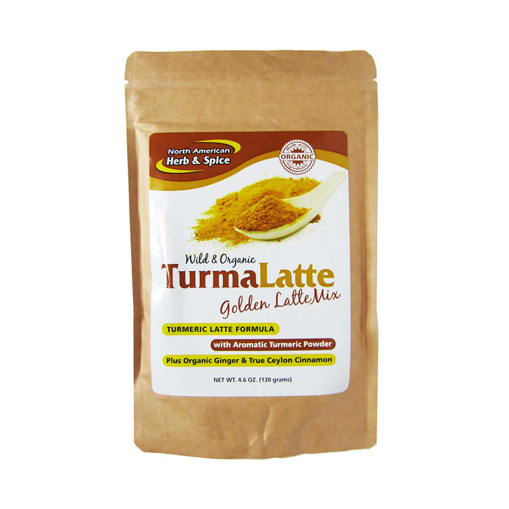 North American Herb & Spice TurmaLatte Golden Latte Mix 130 Grams - Nutrition Plus
