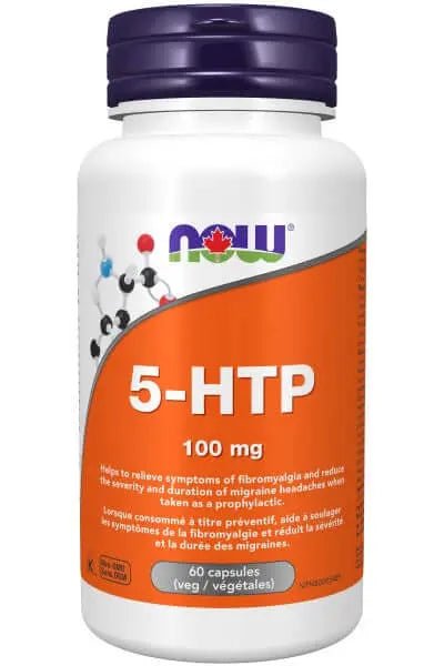 Now 5-HTP 100 mg Veg Capsules - Nutrition Plus