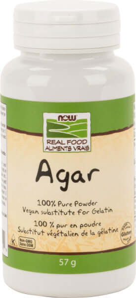 Now Agar Powder 57 Grams - Nutrition Plus