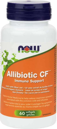 Thumbnail for Now Allibiotic CF™ 60 Softgels - Nutrition Plus