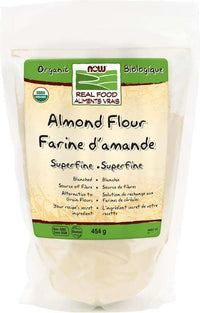 Thumbnail for Now Almond Flour, Organic 454 Grams - Nutrition Plus