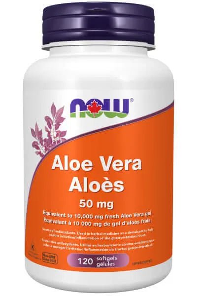 Now Aloe Vera Concentrate 120 Softgels - Nutrition Plus