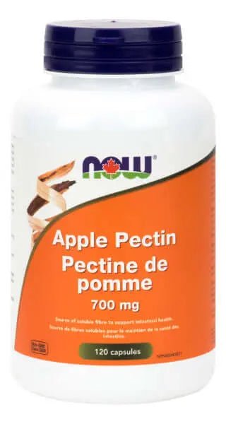 Now Apple Pectin 700mg 120 Capsules - Nutrition Plus