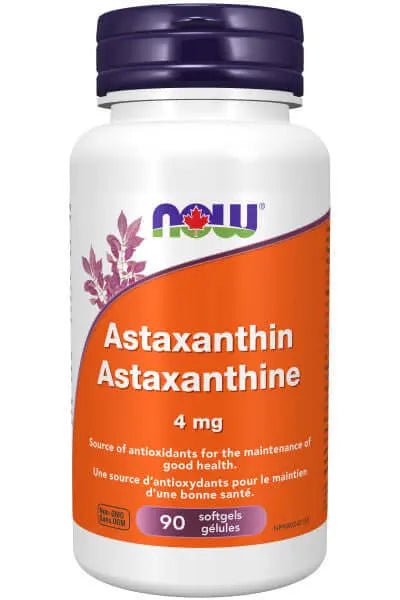Now Astaxanthin 4 mg 90 Softgels - Nutrition Plus