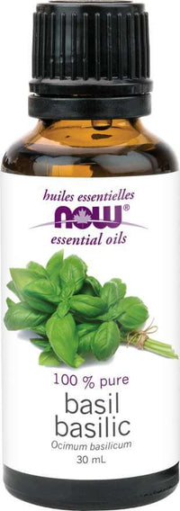 Thumbnail for Now Basil Oil 30 mL - Nutrition Plus