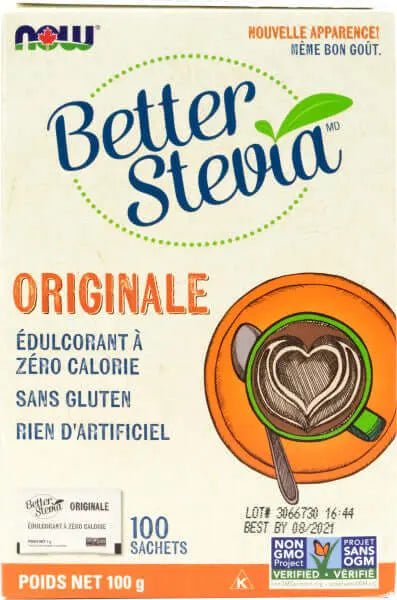 Now BetterStevia® 100 Packets - Nutrition Plus