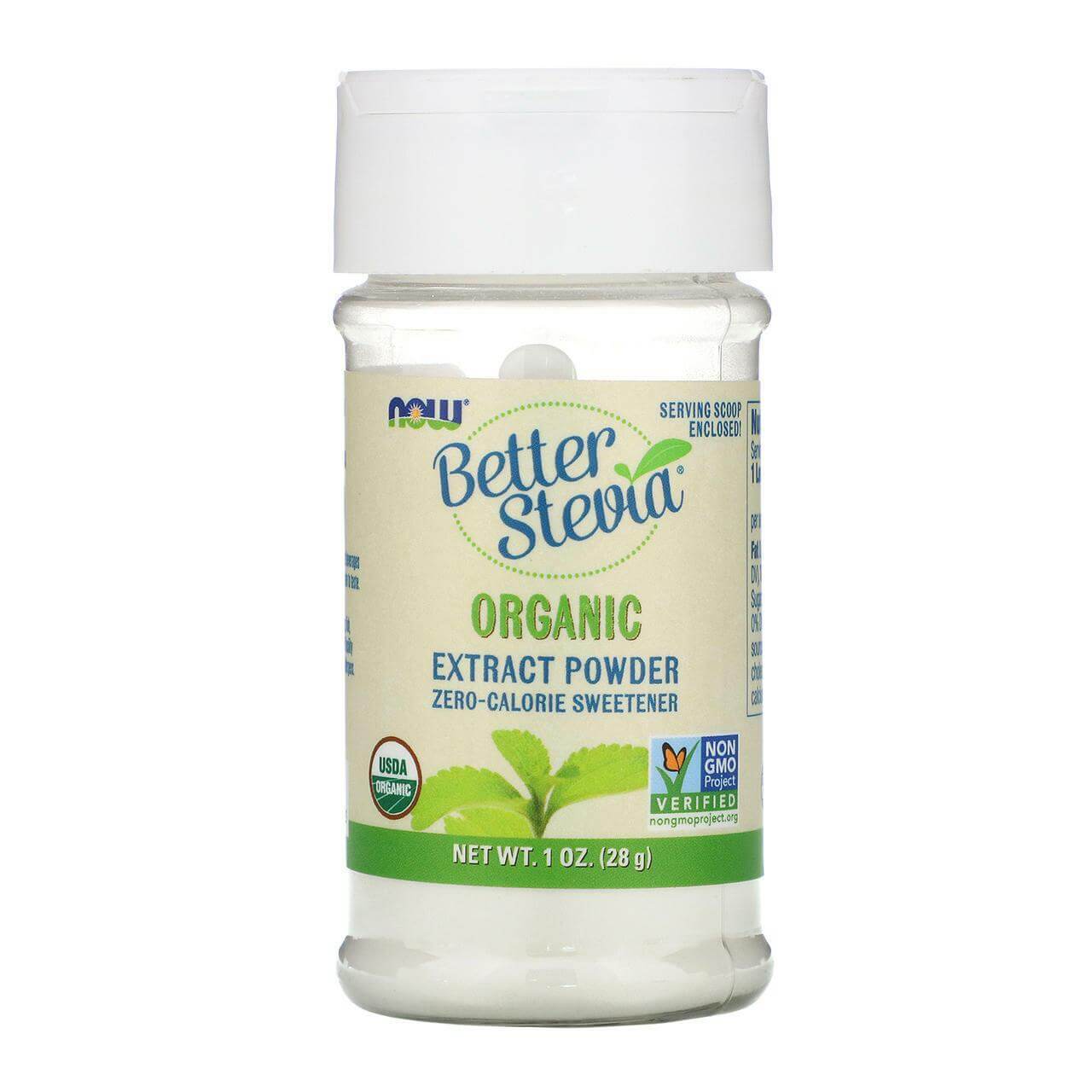Now BetterStevia® Powder, Organic 28 Grams - Nutrition Plus