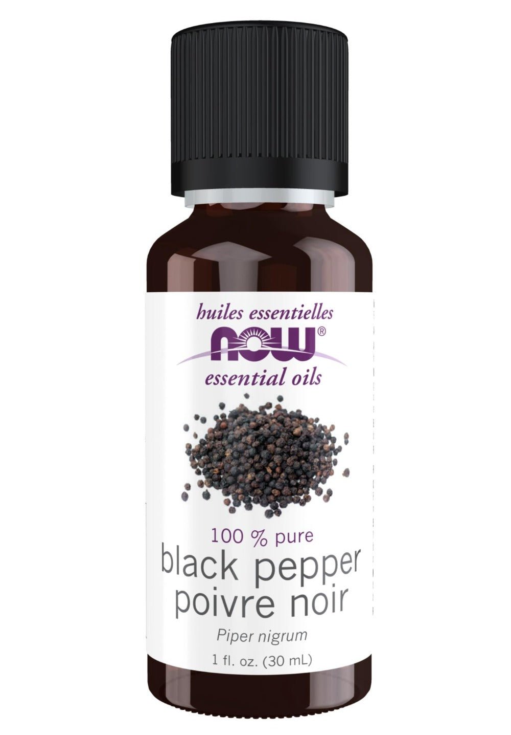 Now Black Pepper Oil 30mL - Nutrition Plus