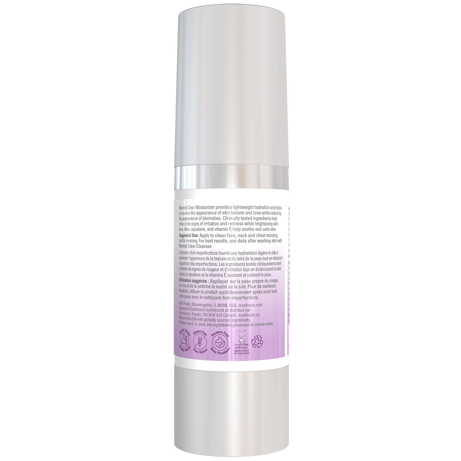 Now Blemish Clear Moisturizer 59mL - Nutrition Plus