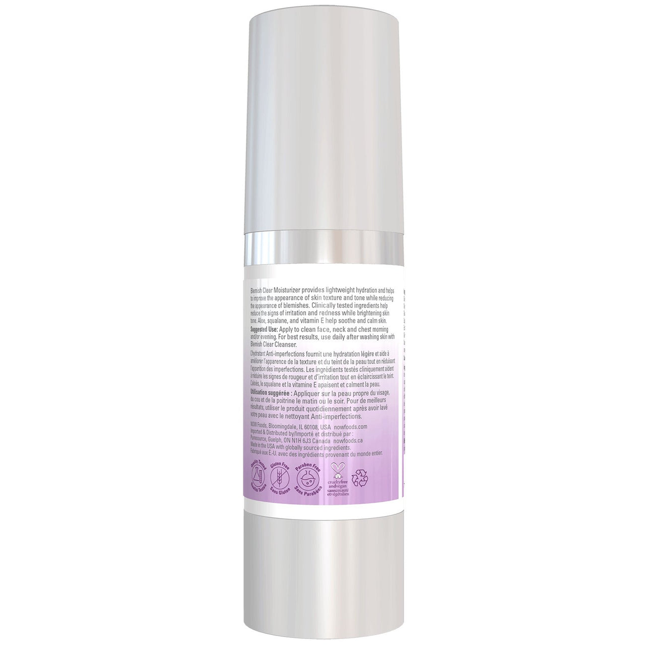 Now Blemish Clear Moisturizer 59mL - Nutrition Plus