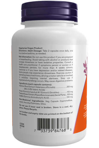 Now Botanical Sleep Blend 90 Veg Capsules - Nutrition Plus