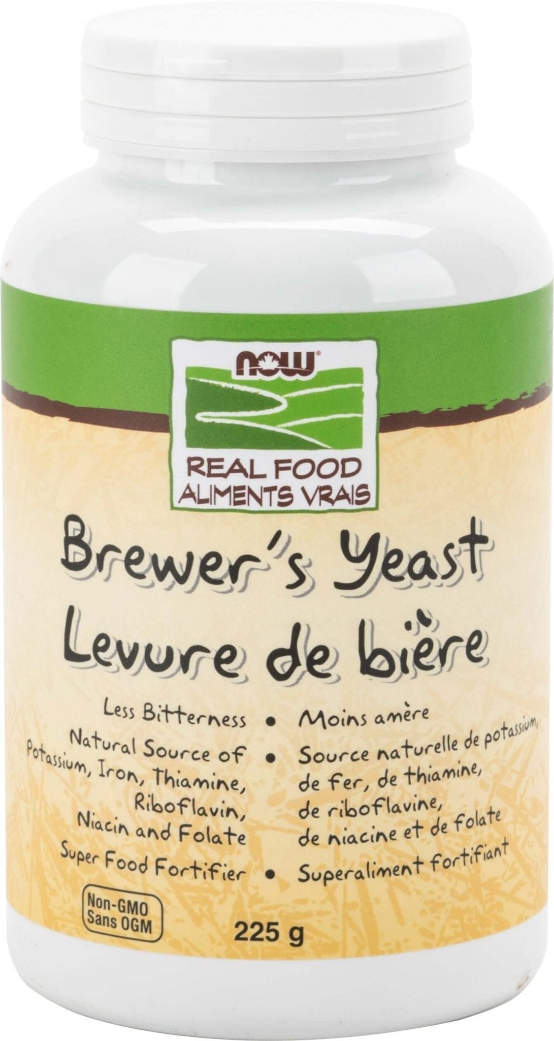 Now Brewers Yeast Powder 225 Grams - Nutrition Plus