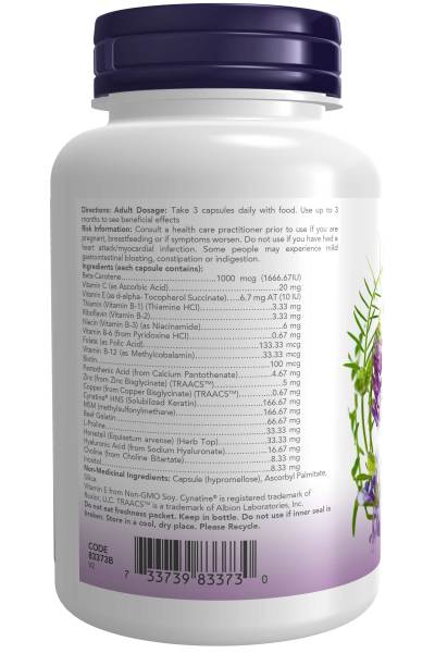 Now Clinical Hair, Skin and Nails 90 Veg Capsules - Nutrition Plus