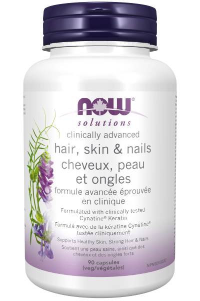 Now Clinical Hair, Skin and Nails 90 Veg Capsules - Nutrition Plus