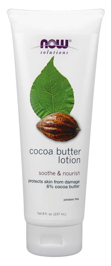 Now Cocoa Butter Lotion 237 mL - Nutrition Plus