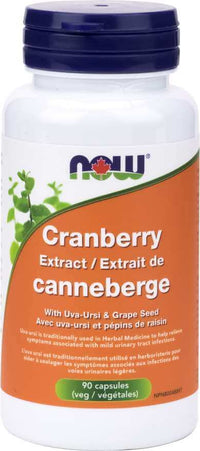 Thumbnail for Now Cranberry Extract 90 Veg Capsules - Nutrition Plus