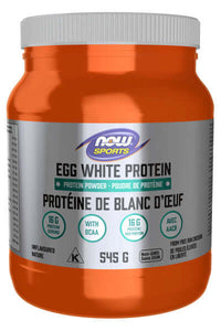Thumbnail for Now Egg White Protein Powder 545 Grams - Nutrition Plus