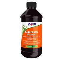 Thumbnail for Now Elderberry 10:1 Concentrate 237mL - Nutrition Plus