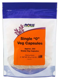 Thumbnail for Now Empty 300 Veg Capsules, Size 0 - Nutrition Plus