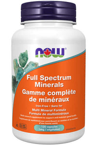 Thumbnail for Now Full Spectrum Mineral 120 Veg Capsules - Nutrition Plus