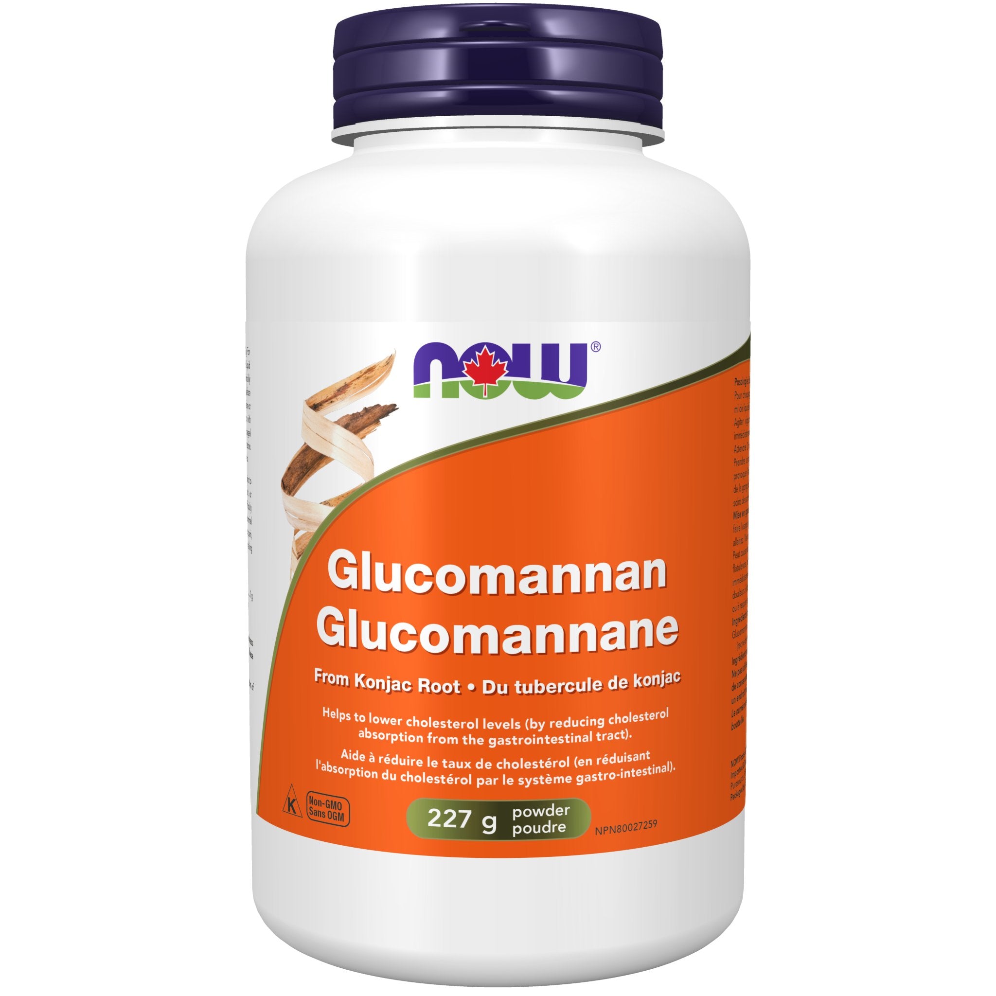 Now Glucomannan Powder 227 Grams - Nutrition Plus