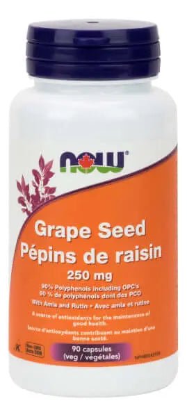 Now Grapeseed Extract 90 Veg Capsules - Nutrition Plus