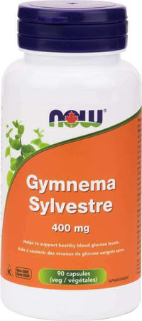Thumbnail for Now Gymnema Sylvestre 400 mg 90 Veg Capsules - Nutrition Plus
