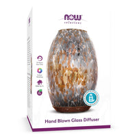 Thumbnail for Now Hand Blown Glass Ultrasonic Essential Oil Diffuser - Nutrition Plus