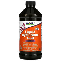 Thumbnail for Now Hyaluronic Acid Liquid 473 ml Berry Flavor - Nutrition Plus