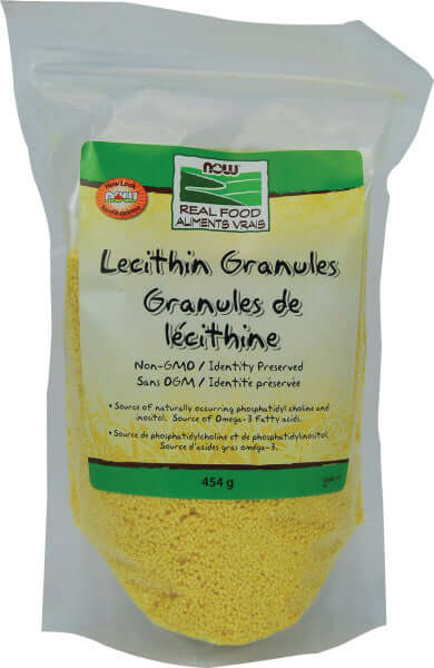 Now Lecithin Granules Non-GMO 454 Grams - Nutrition Plus