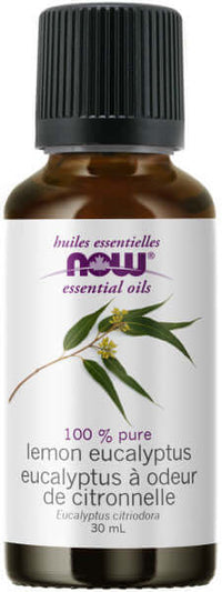 Thumbnail for Now Lemon Eucalyptus Oil 30 mL - Nutrition Plus