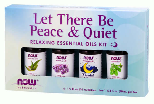 Now Let There Be Peace & Quiet Essential Oils Kit - Nutrition Plus