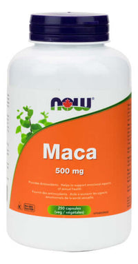 Thumbnail for Now Maca 500 mg Veg Capsules - Nutrition Plus