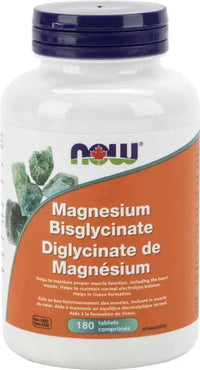 Thumbnail for Now Magnesium Bisglycinate 100 mg 180 Tablets - Nutrition Plus