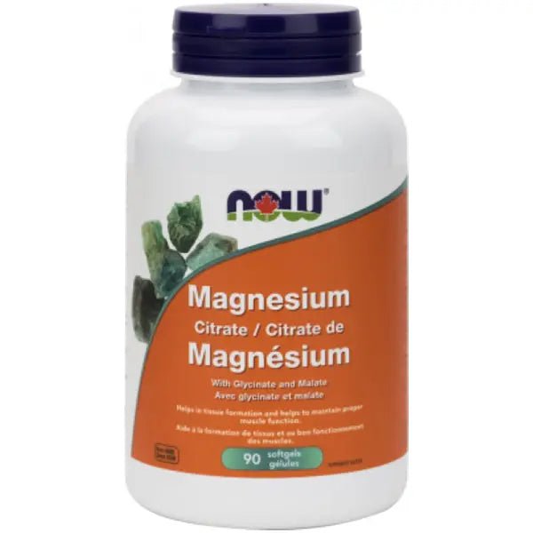 Now Magnesium Citrate 90 Softgels - Nutrition Plus