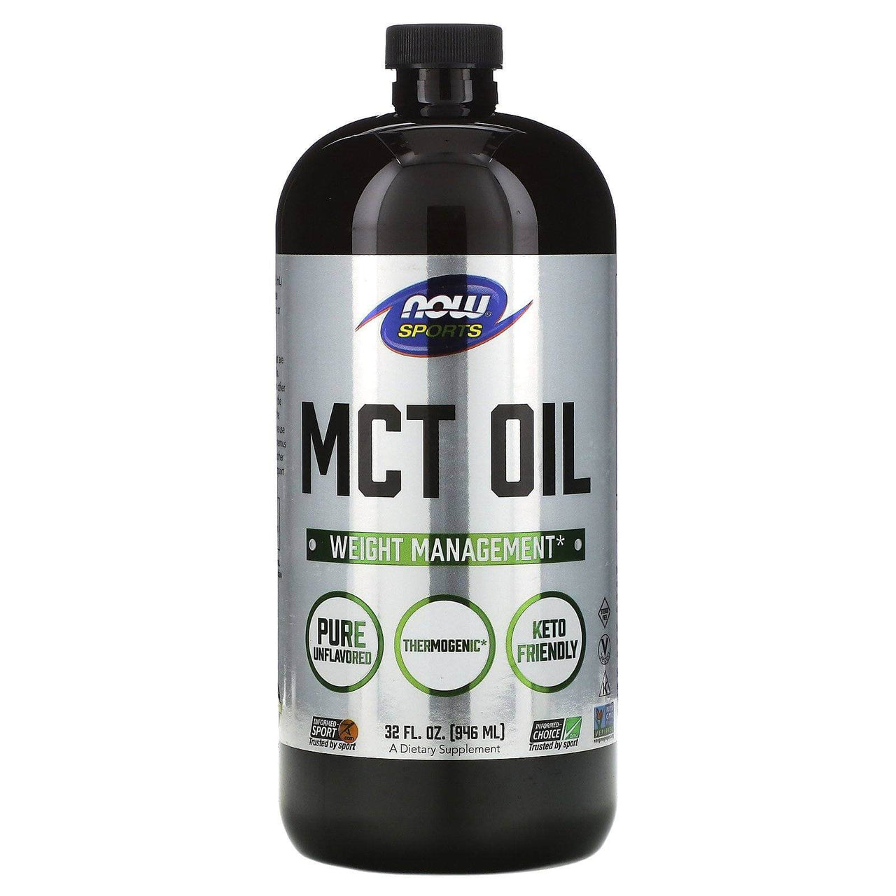 Now MCT Oil 100% Pure Liquid - Nutrition Plus