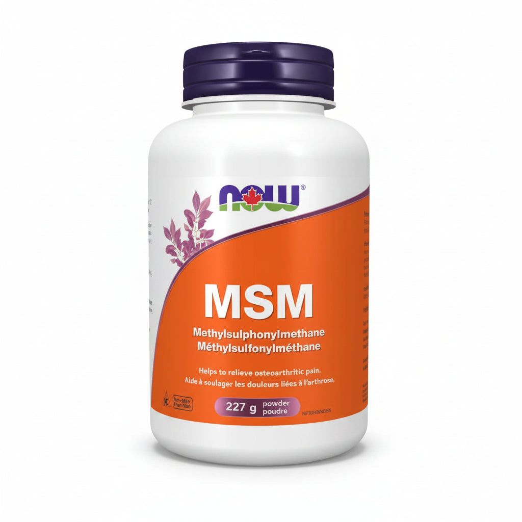 Now MSM Pure Powder 227 Gram Powder - Nutrition Plus