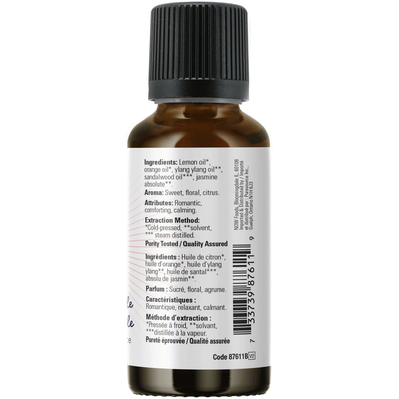 Now Naturally Loveable Essential Oil Blend 30mL - Nutrition Plus