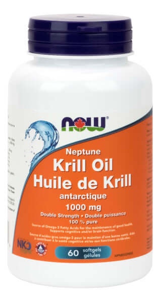 Now Neptune Krill 1,000mg 60 Softgels - Nutrition Plus